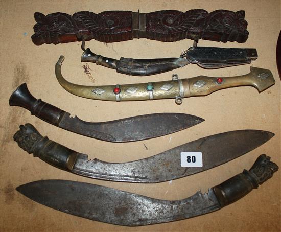 Eastern daggers - various